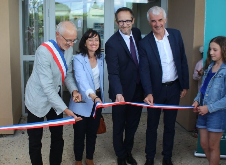 inauguration école